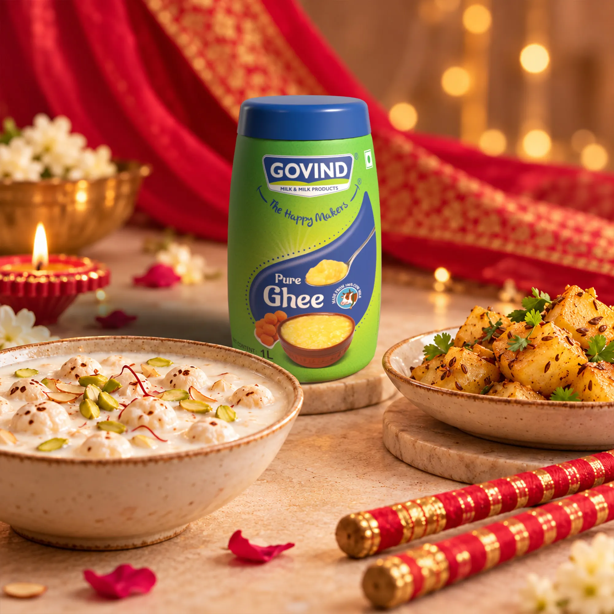 Beyond Sabudana - 7 Navratri Foods That Taste Better with a Spoonful of Ghee - Govind Milk